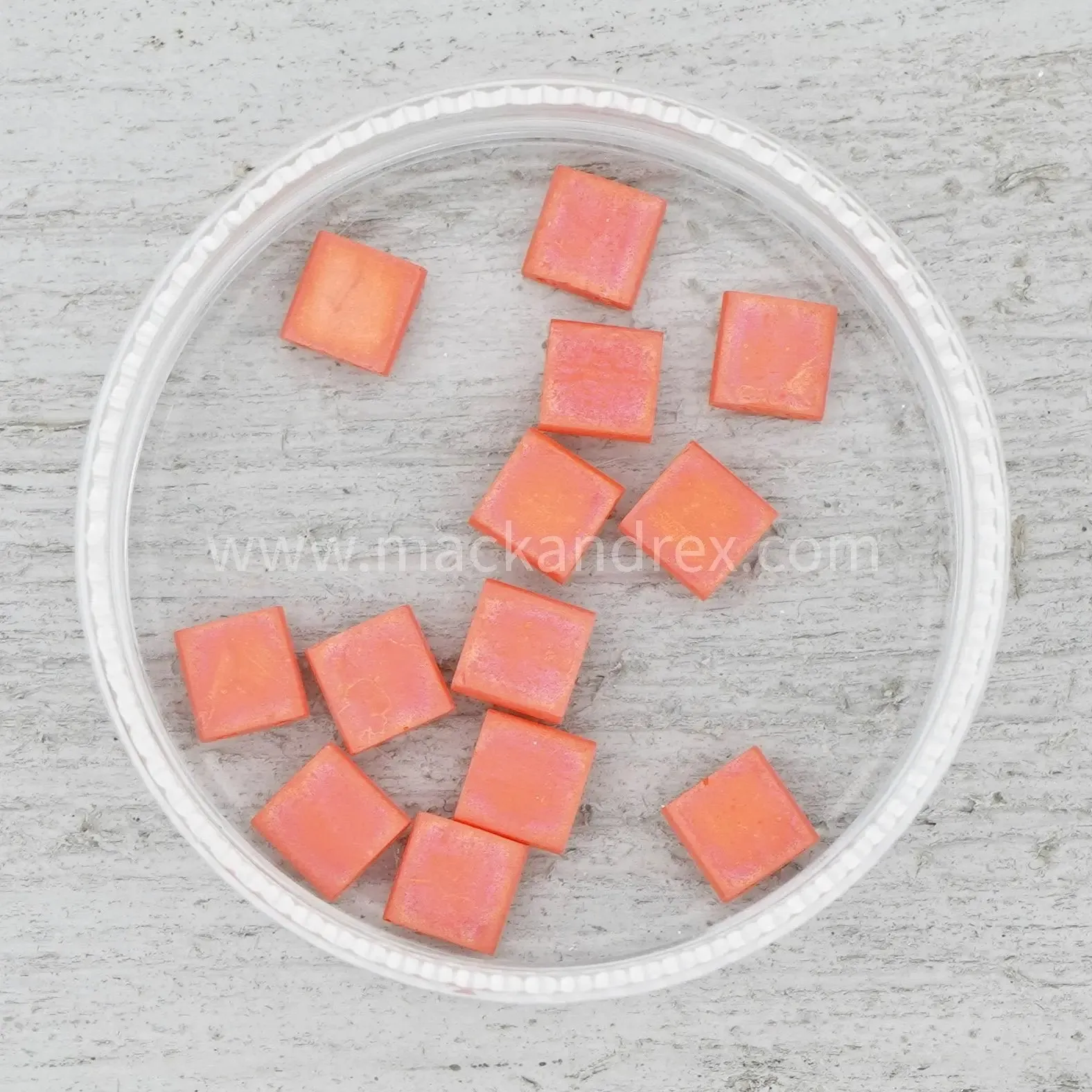 0406FR HALF TILA - Matte Orange/Coral