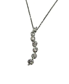 1 Carat Total Weight Journey Pendant