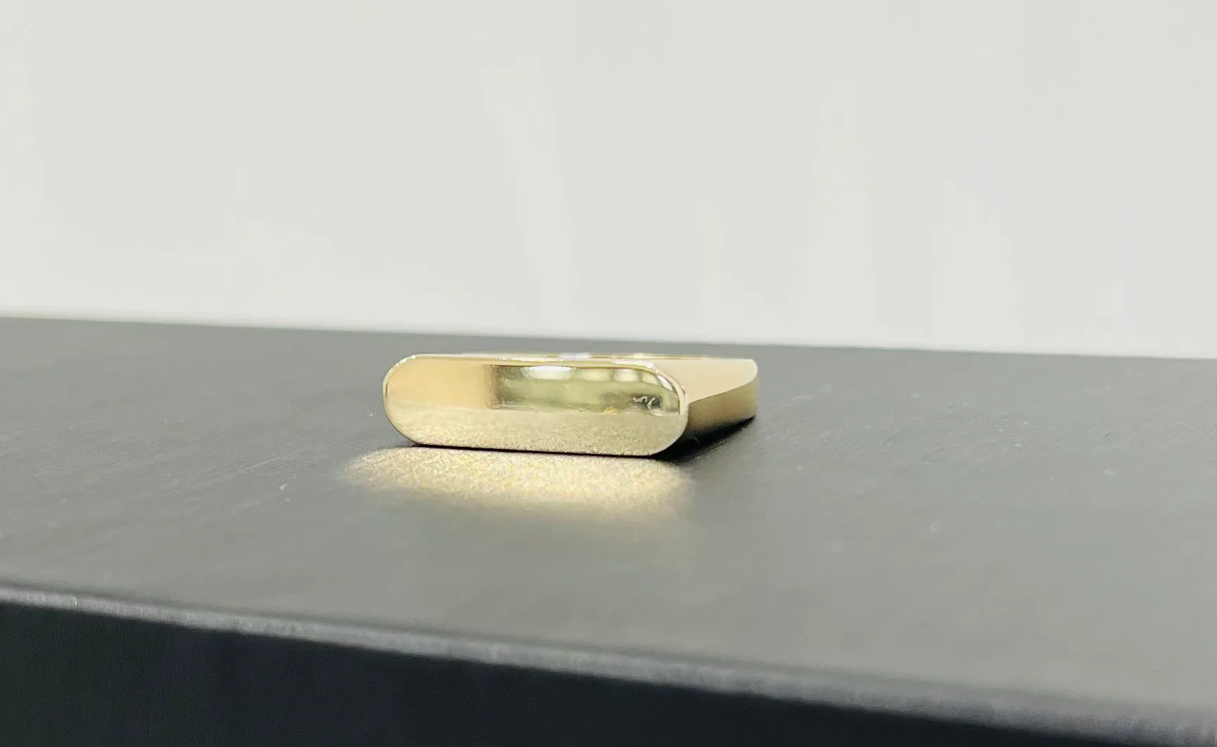 10k Yellow Gold Bar Ring