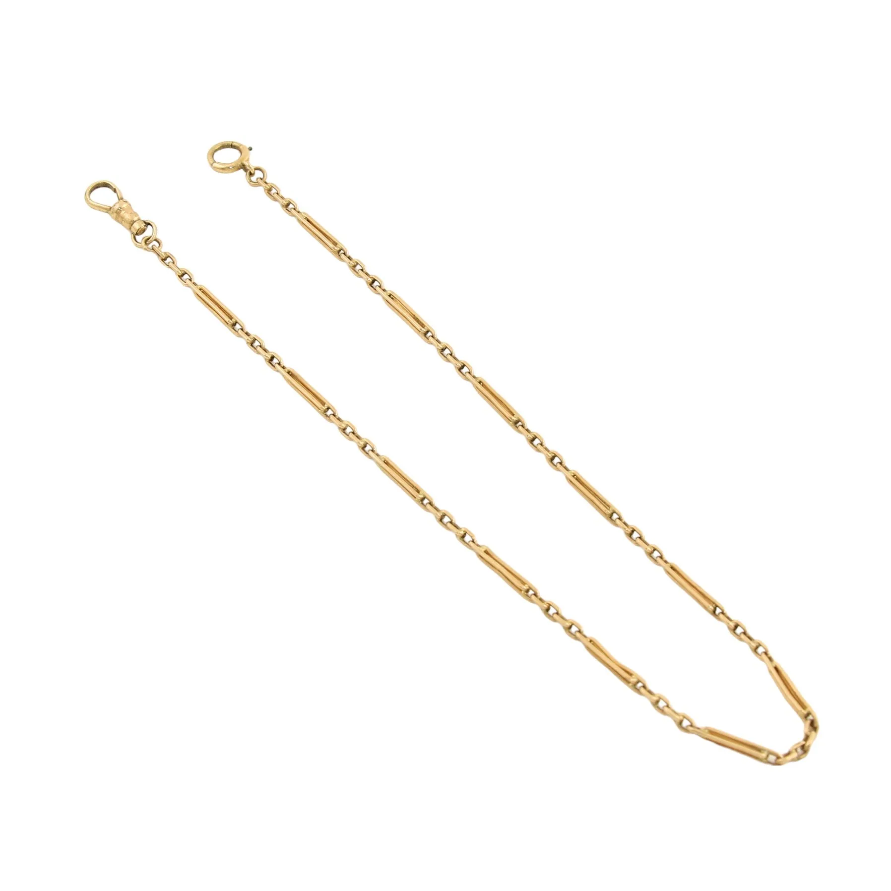 14K x Vintage Pocket Watch Chain