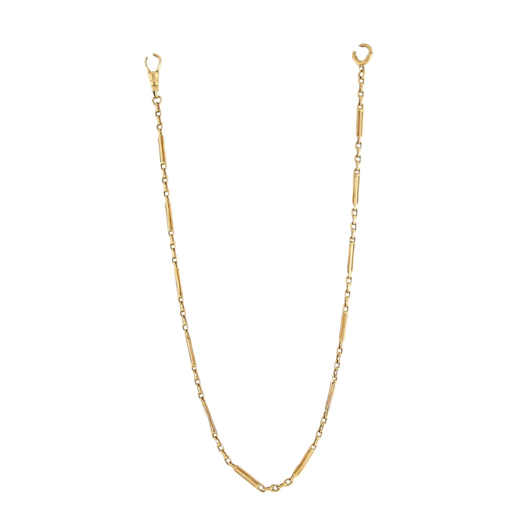14K x Vintage Pocket Watch Chain