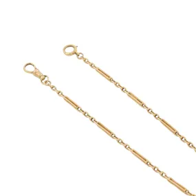 14K x Vintage Pocket Watch Chain