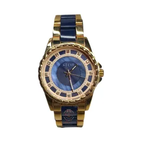 Adexe - Original - Rose Gold/Dark Blue - Quartz - Women's Watch
