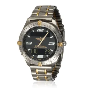 Aerospace F65062 Mens Watch in 18kt Titanium/Yellow Gold