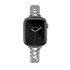 Apple Watch Bracelet Strap - Siena - Silver