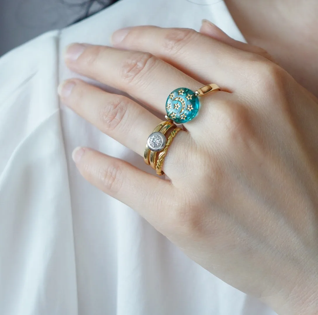 Atlantis Motif Ring