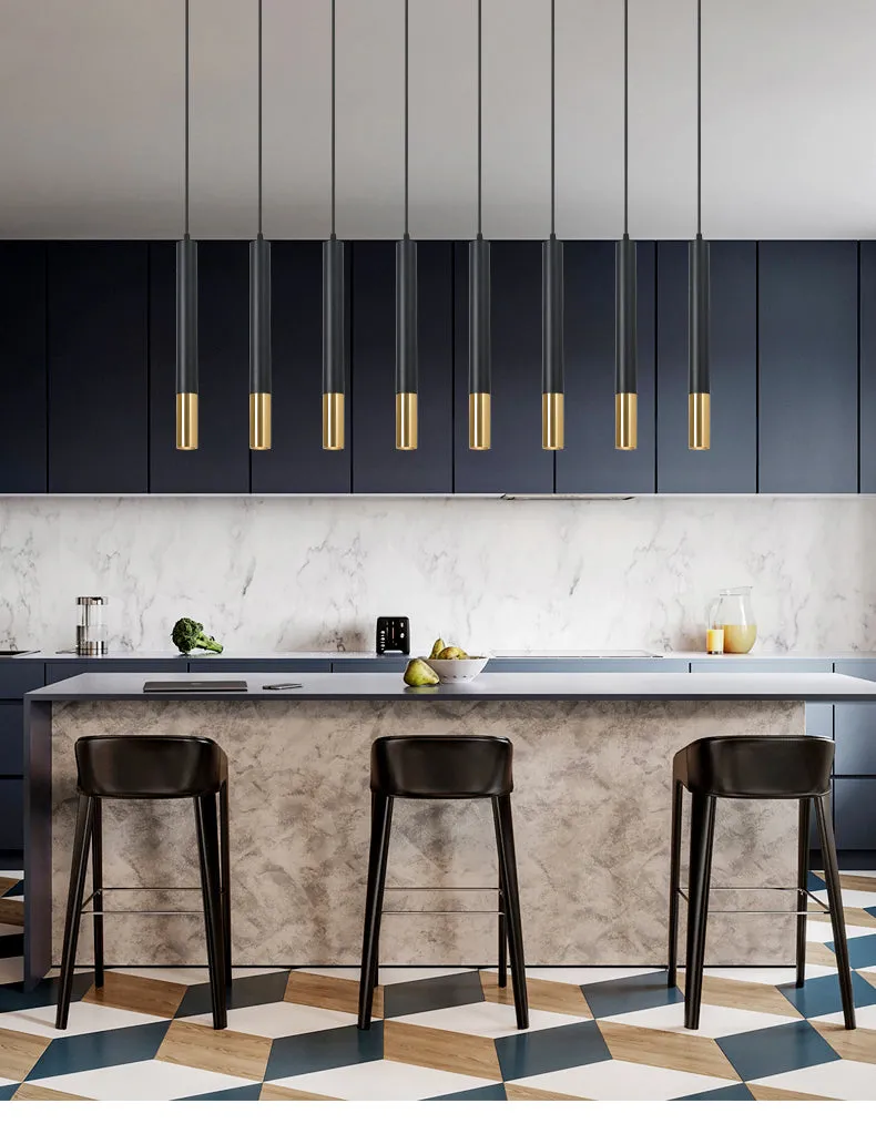 Bambuusi Cylindrical Pendant Lamp