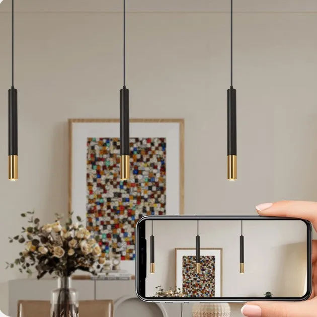 Bambuusi Cylindrical Pendant Lamp