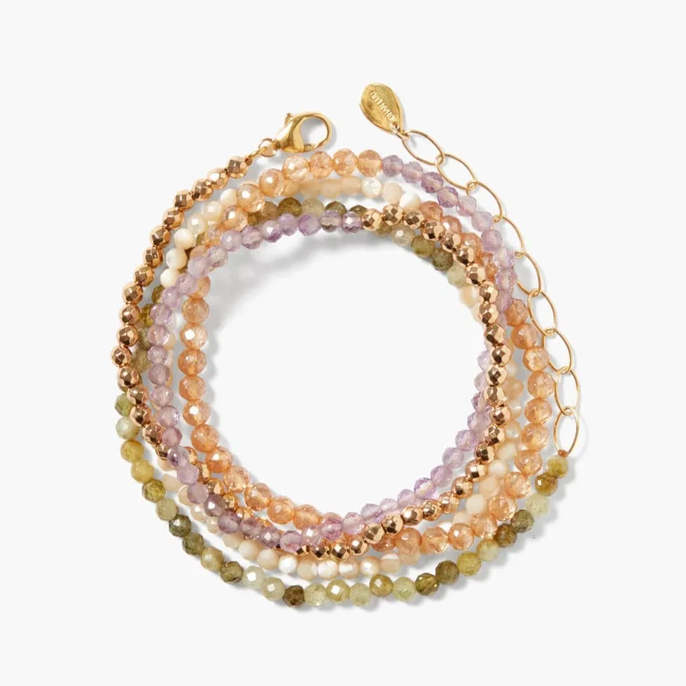 Beaches Wrap Bracelet Multi Mix Naked Wrap