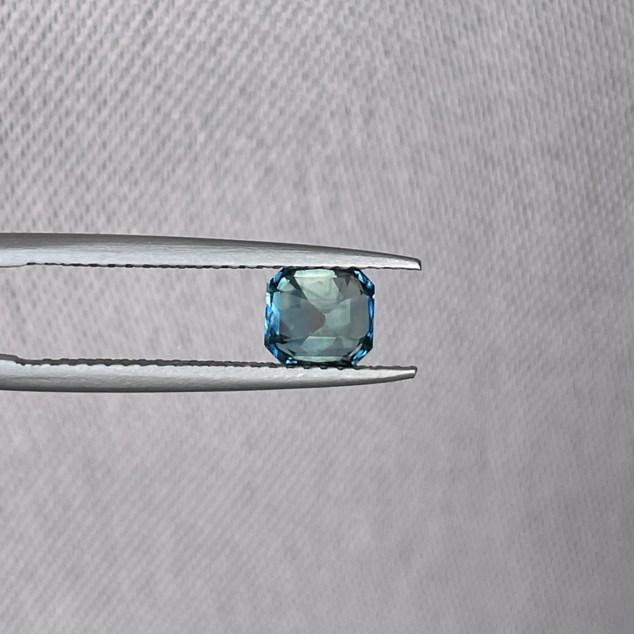 Blue-Green Sapphire From Madagascar 1.13 crt
