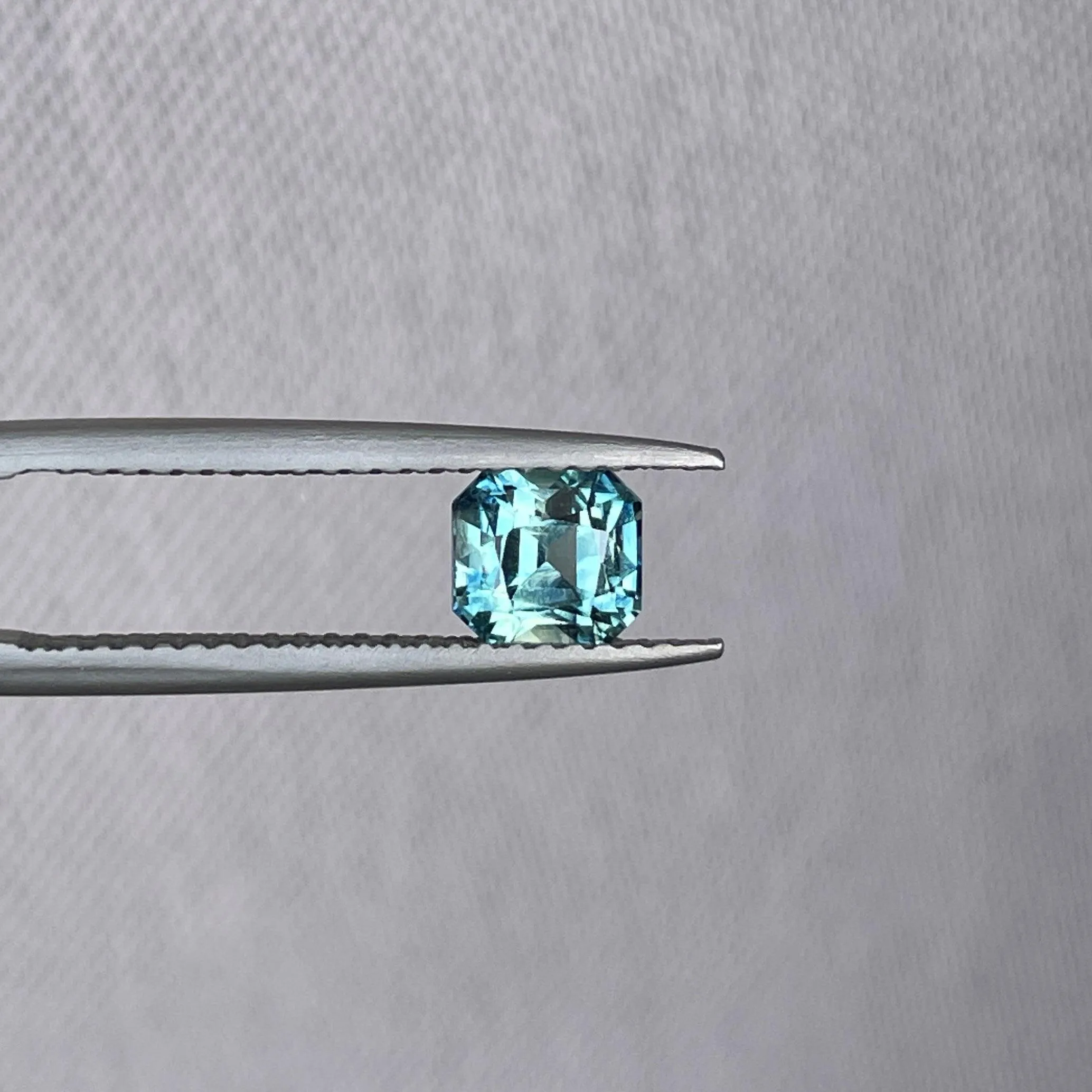 Blue-Green Sapphire From Madagascar 1.13 crt