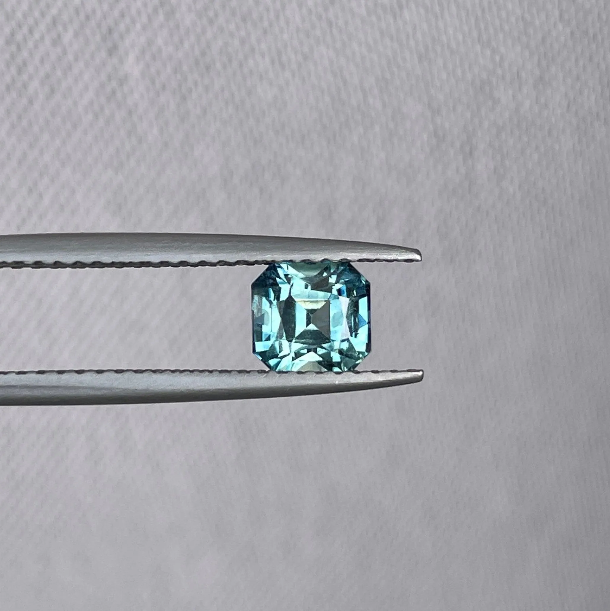 Blue-Green Sapphire From Madagascar 1.13 crt