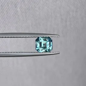 Blue-Green Sapphire From Madagascar 1.13 crt