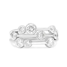 Boodles Classic Raindance Diamond Ring - Platinum