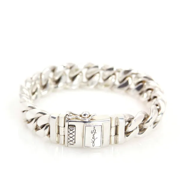 Bracelet - Chain Sterling Silver Mens/Unisex Classic Links
