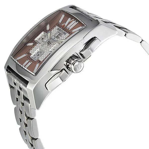 Breitling Bentley Flying B Chronograph Automatic Amber Dial Men's Watch A4436512-H531 A4436512-H531-982A