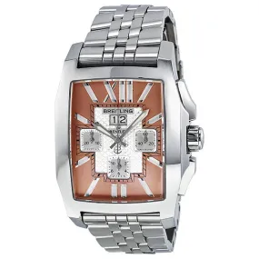 Breitling Bentley Flying B Chronograph Automatic Amber Dial Men's Watch A4436512-H531 A4436512-H531-982A