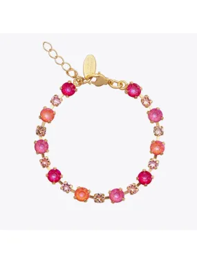 Calanthe bracelet - coral combo