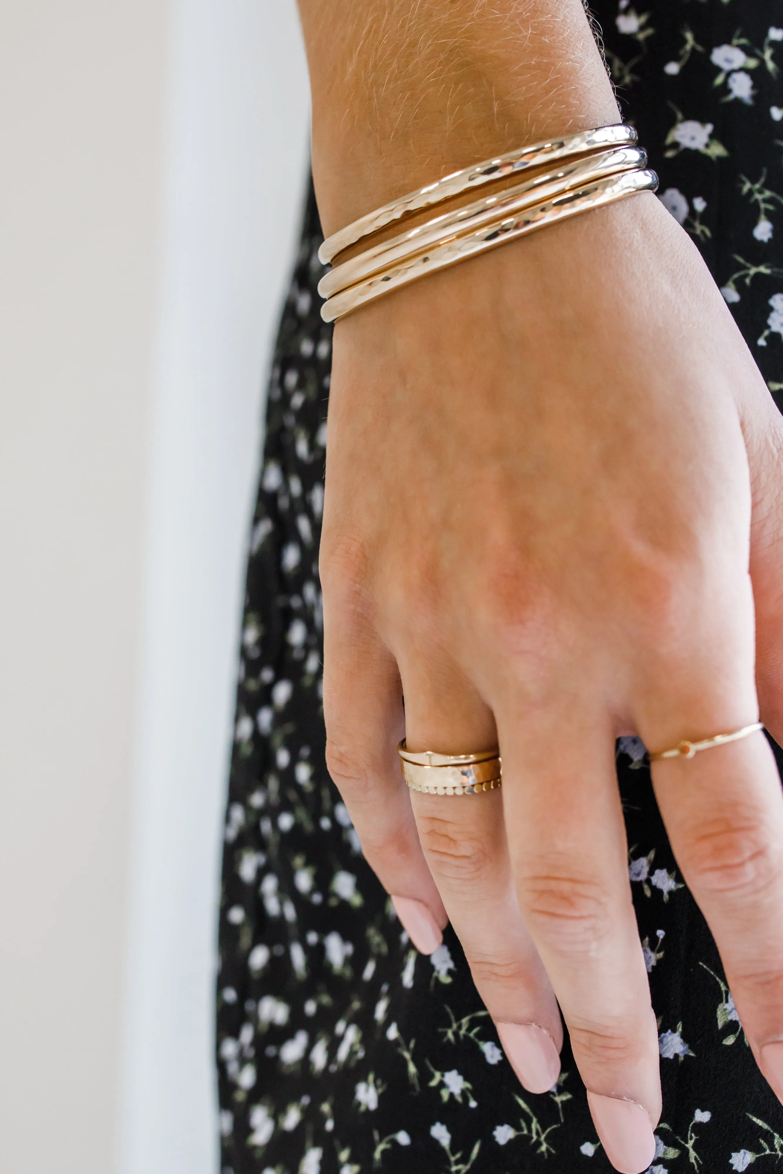 Cascade ring { silver   gold }