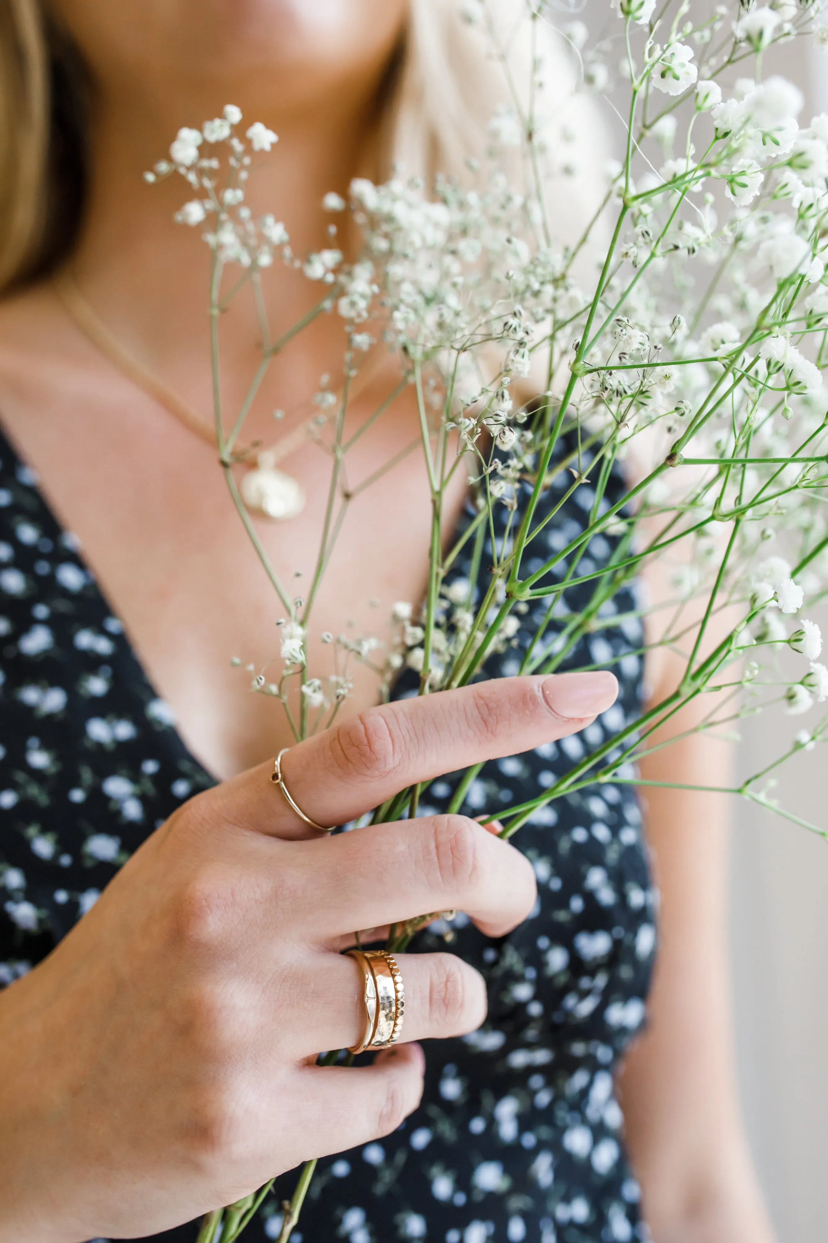 Cascade ring { silver   gold }
