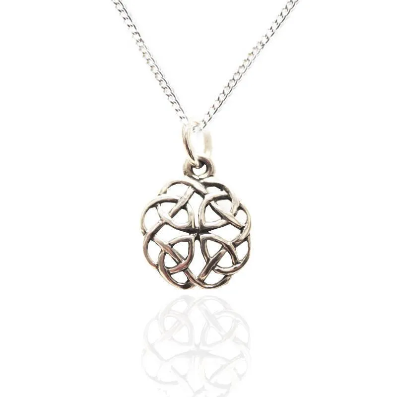Celtic Knot Pendant in Silver