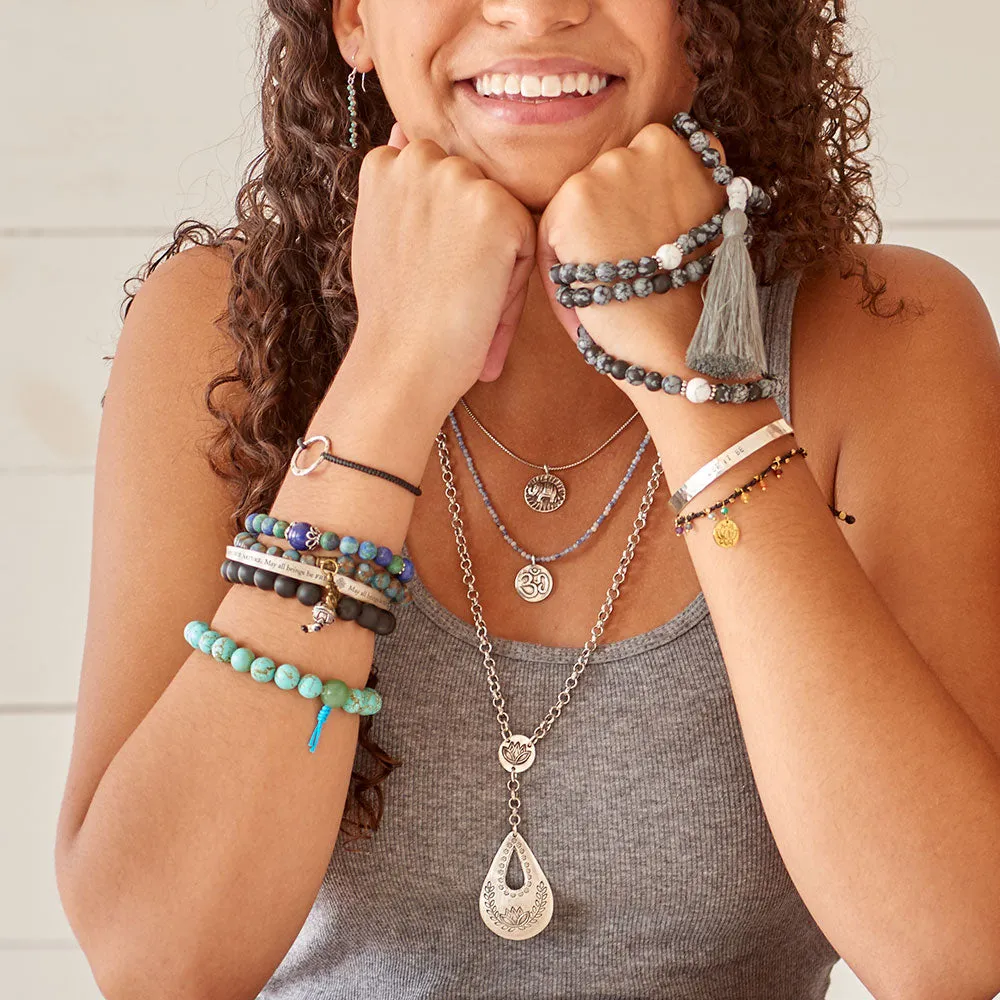 Chakra Lotus Bracelet