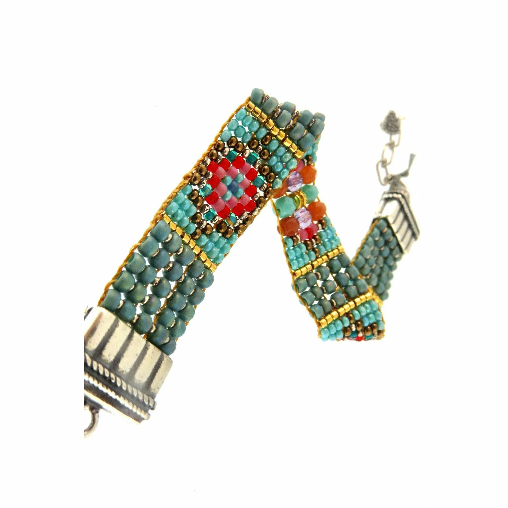 Chili Rose  "Robin's Nest" Tiffany  Bracelet by Adonnah Langer