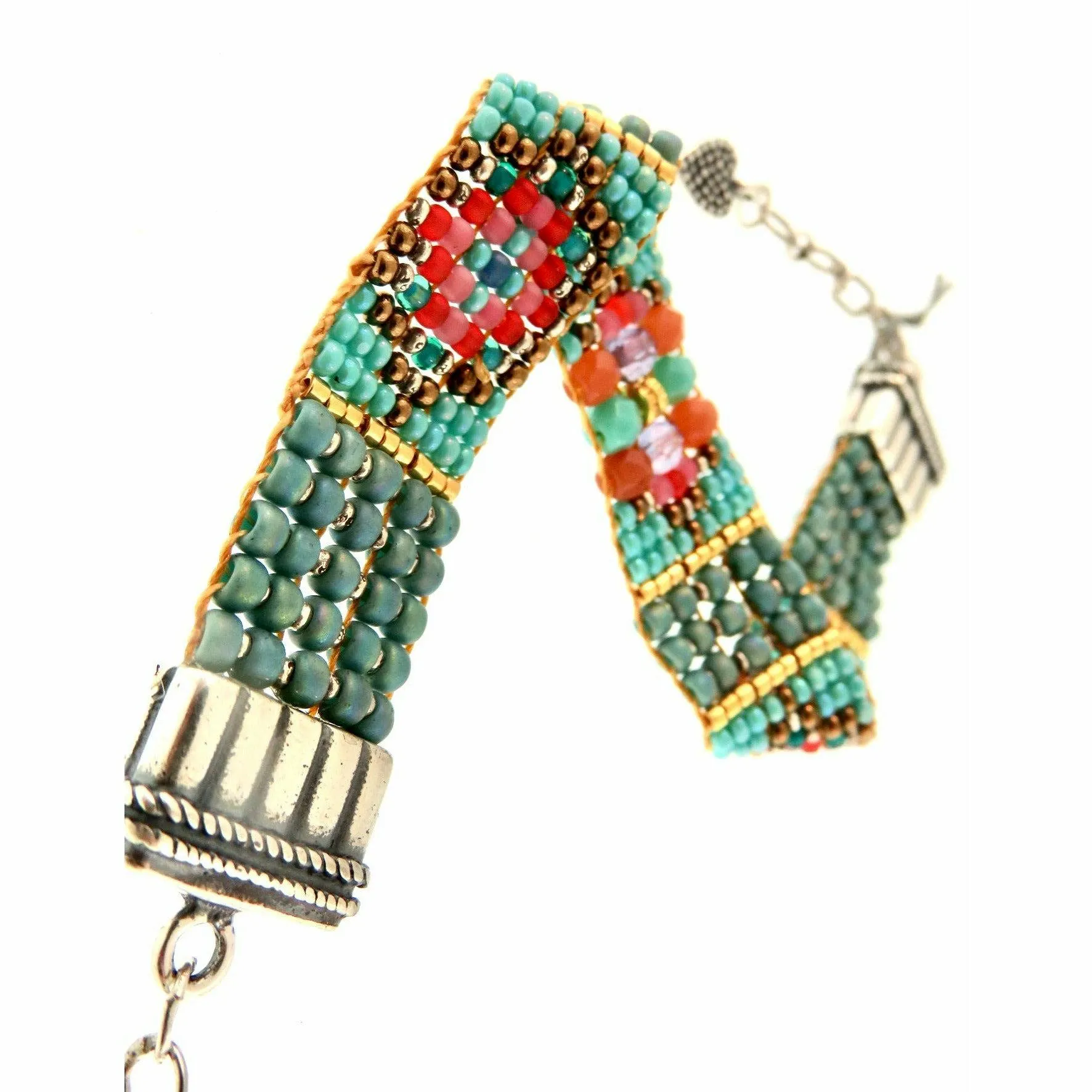 Chili Rose  "Robin's Nest" Tiffany  Bracelet by Adonnah Langer