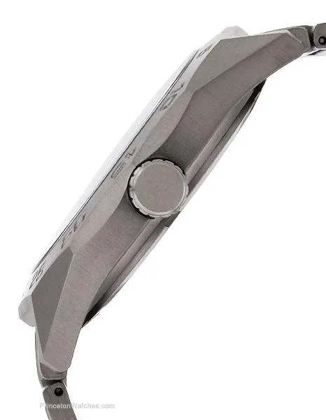 Citizen Eco-Drive Mens Super Titanium Watch - Bracelet - Black Dial - Date