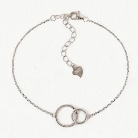 Classic Interlocking Circle Bracelet