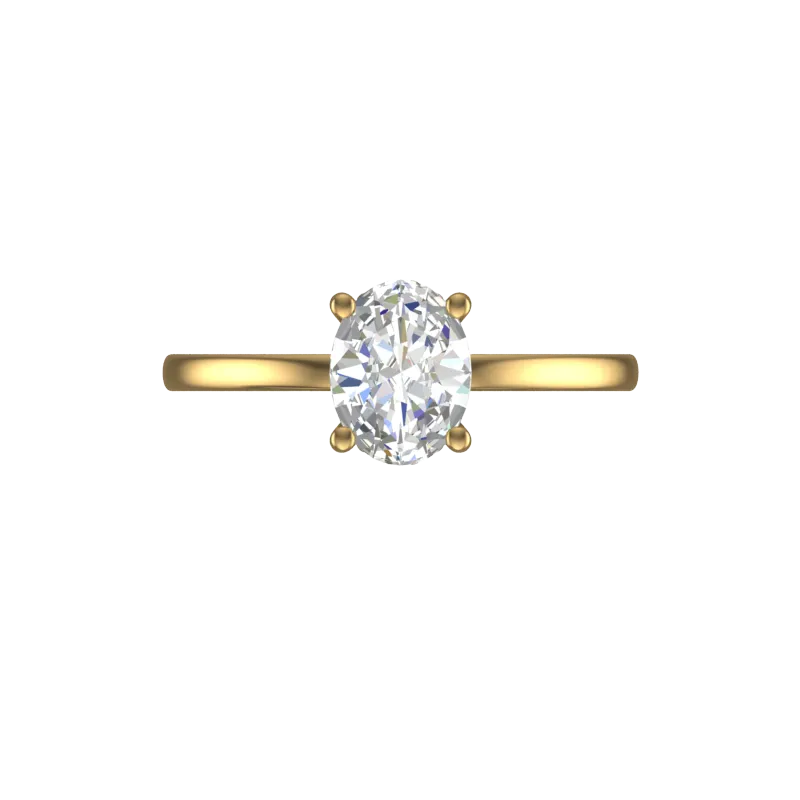 Cubic Zirconia Engagement Ring- Customer Designed Style 7929