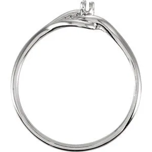 Cubic Zirconia Engagement Ring- The Beverly (Round Ring)