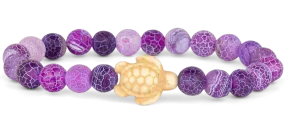 Fahlo Odyssey Dolphin Tracking Bracelet (Coral Reef Violet)