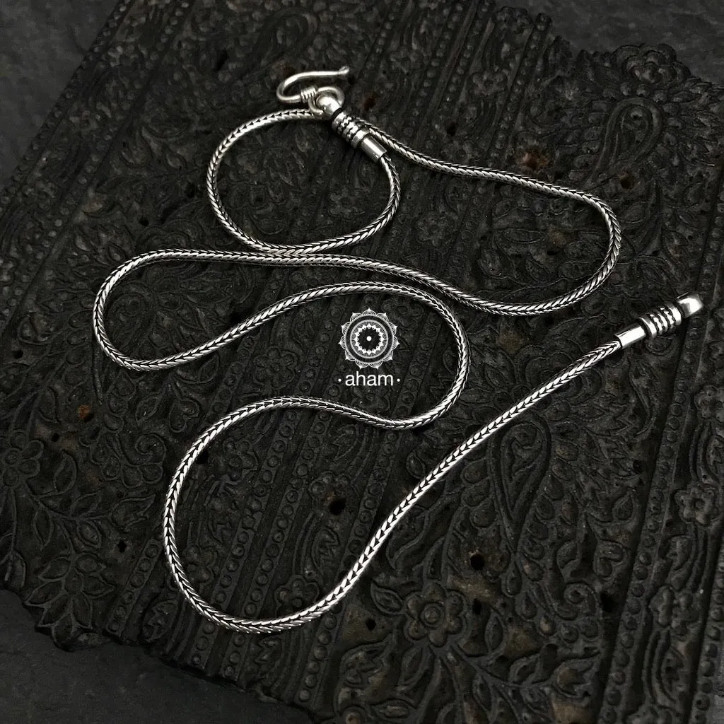 Fox Silver Chain 26 Inches | 2.2 mm