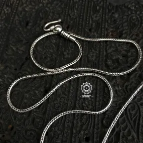 Fox Silver Chain 26 Inches | 2.2 mm