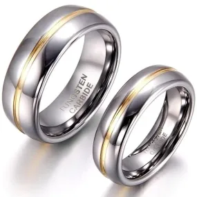 Funki Buys | Rings | Wedding Band | Unisex Tungsten Ring 1 Pc