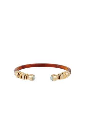 Gas Bijoux Sari Cuff - Amber