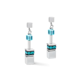 GeoCUBE® Earrings multicolour fresh vintage