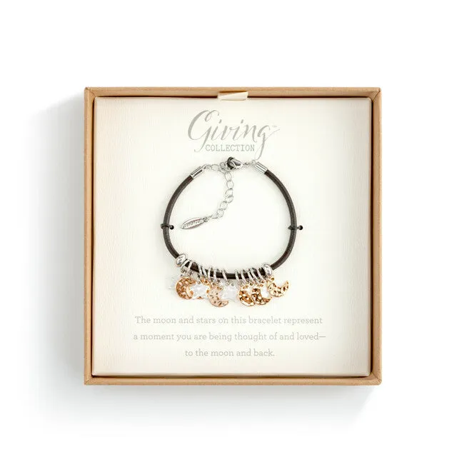 Giving Bracelet - Moon & Stars