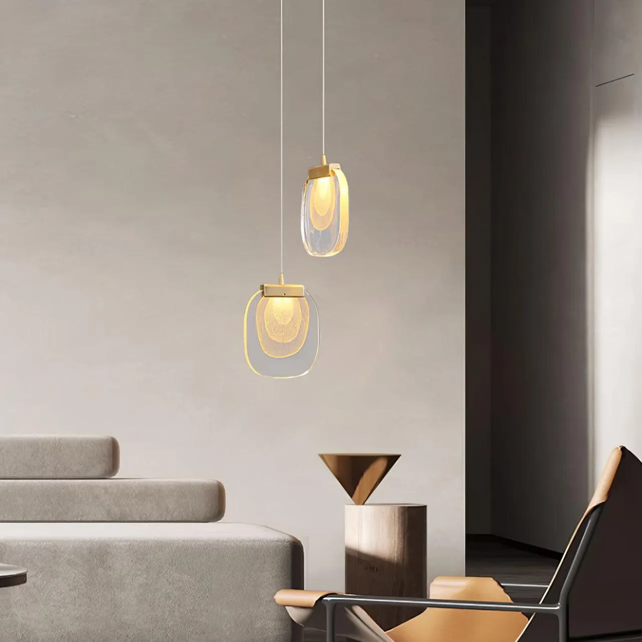 Glass Ripples Pendant Lamp