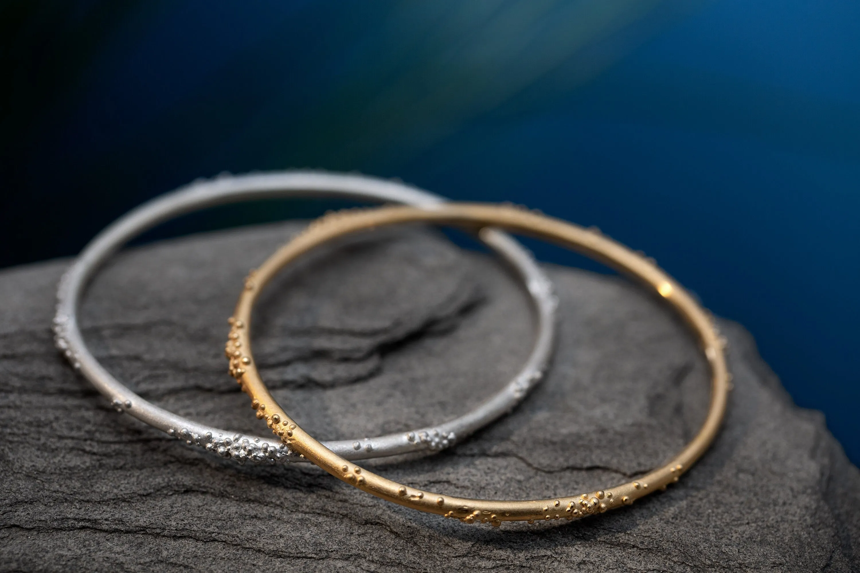 Gold Coral Bangle