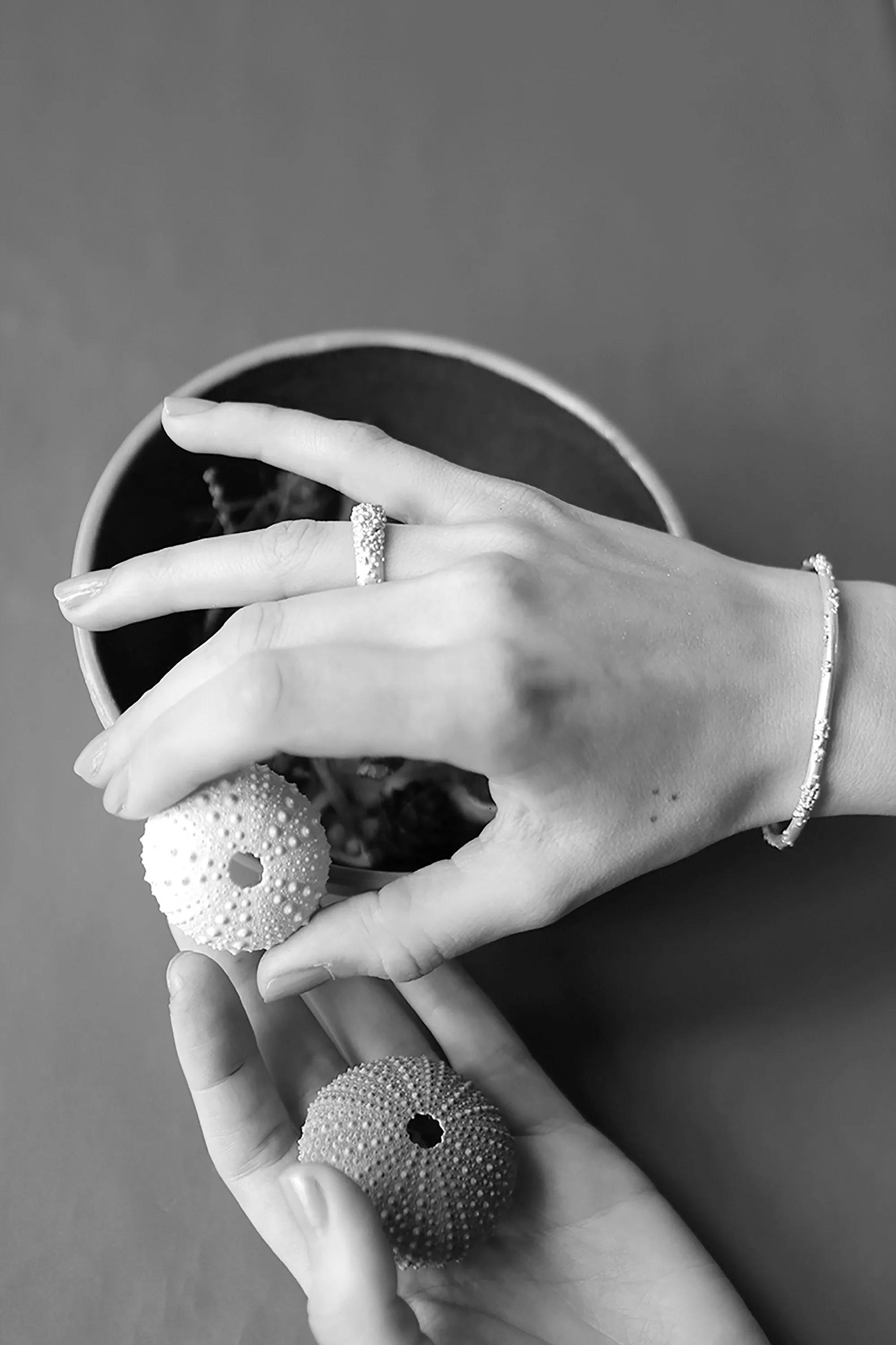 Gold Coral Bangle