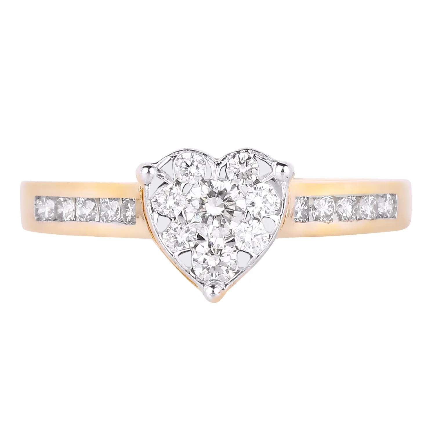 Heart Engagement Ring For Women : IJLR-O739B