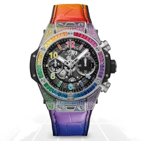 Hublot	Big Bang Unico Titanium Rainbow	441.NX.1117.LR.0999