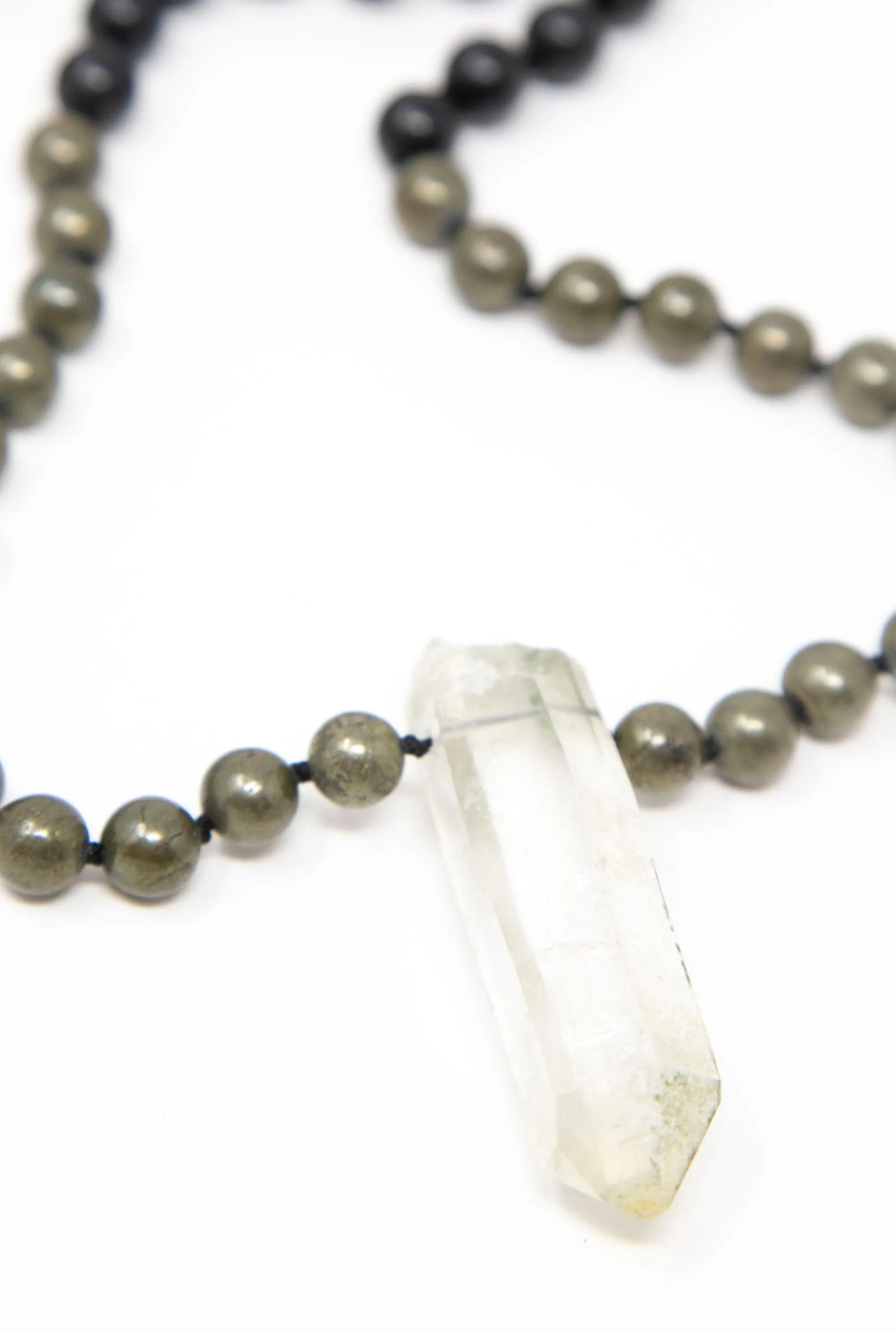 I Am Shielded From EMF's Mala Necklace