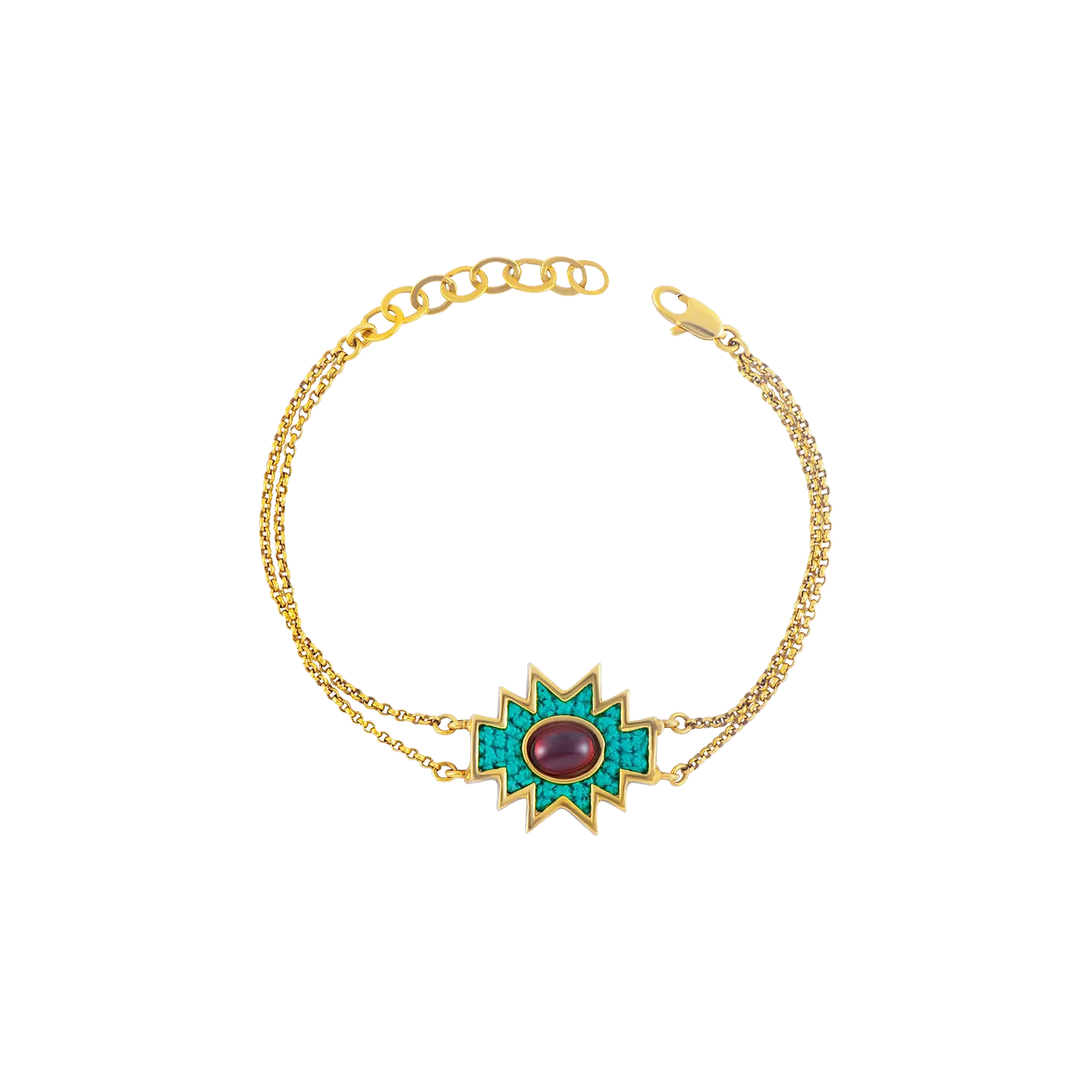 Inca Bracelet in Green