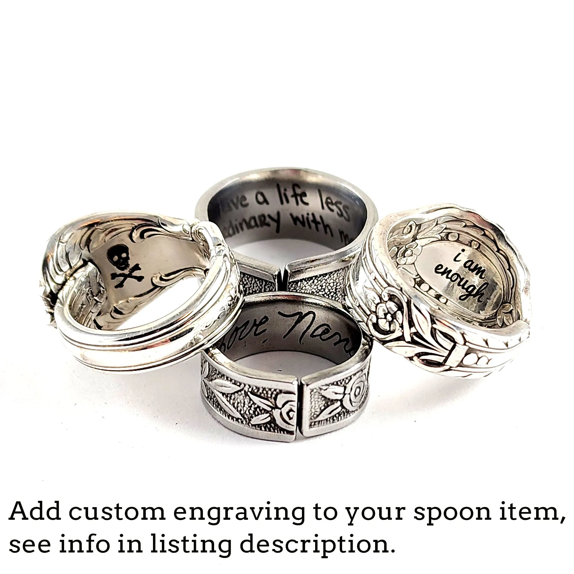 International Radiance Wrap Around Spoon Ring