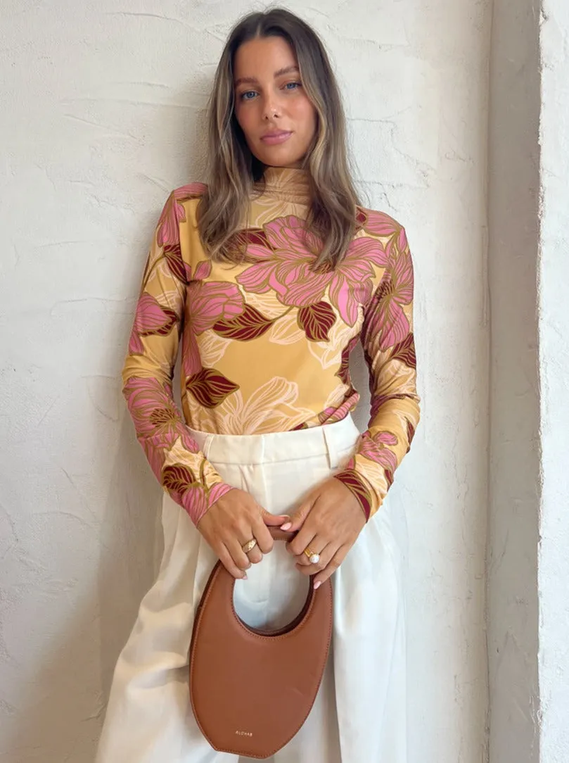 Kinney Camilla Top in Rosa Floral