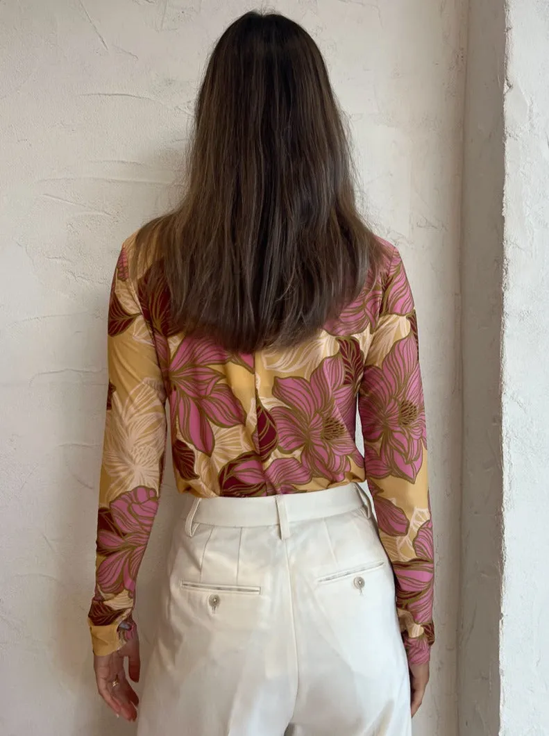 Kinney Camilla Top in Rosa Floral