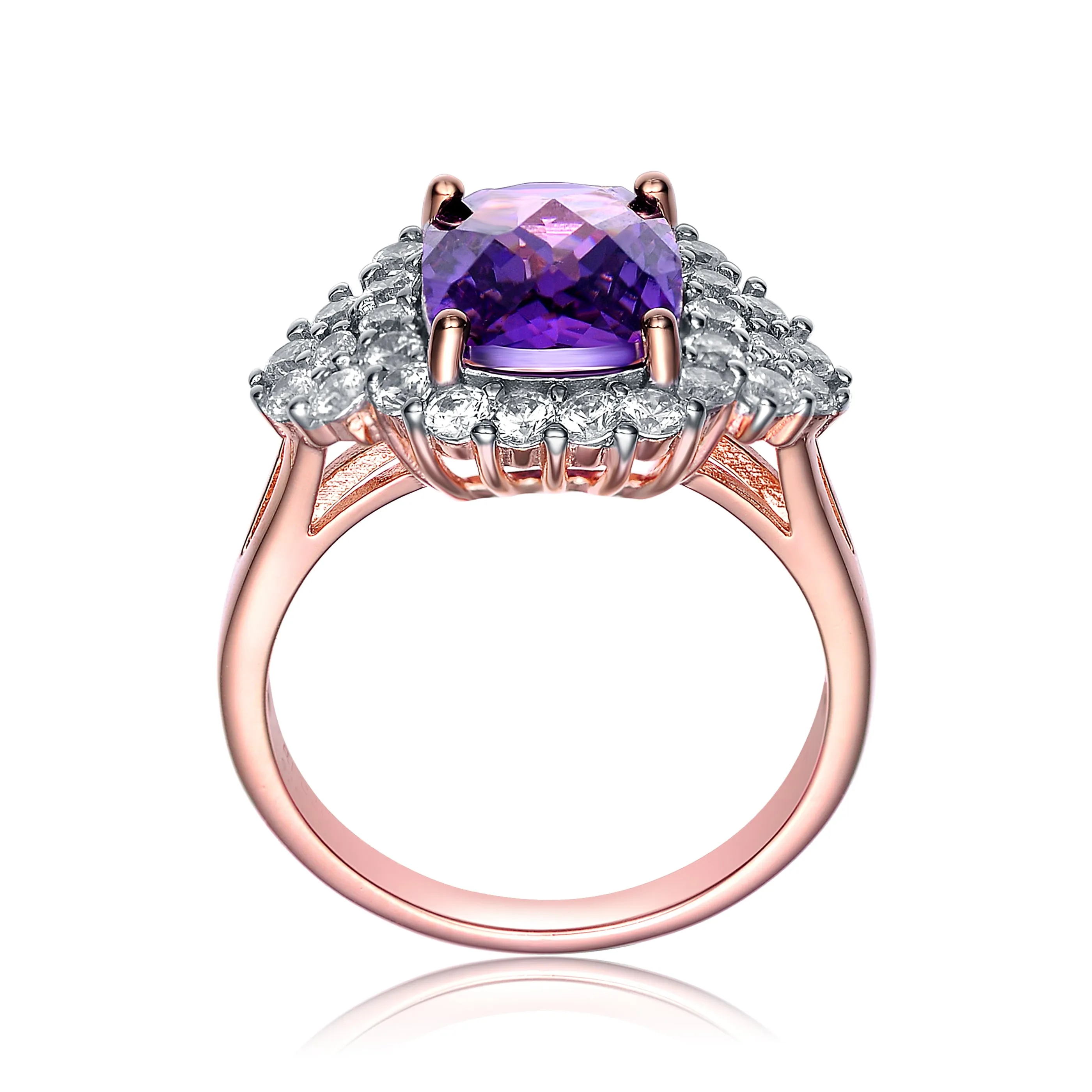 La Scène Amethyst Cocktail Ring